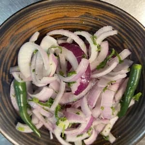 Punjabi Onion Salad