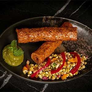 Hyderabadi Seekh Kebab