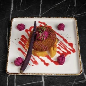 Jackfruit & Sweet Potato Kebab