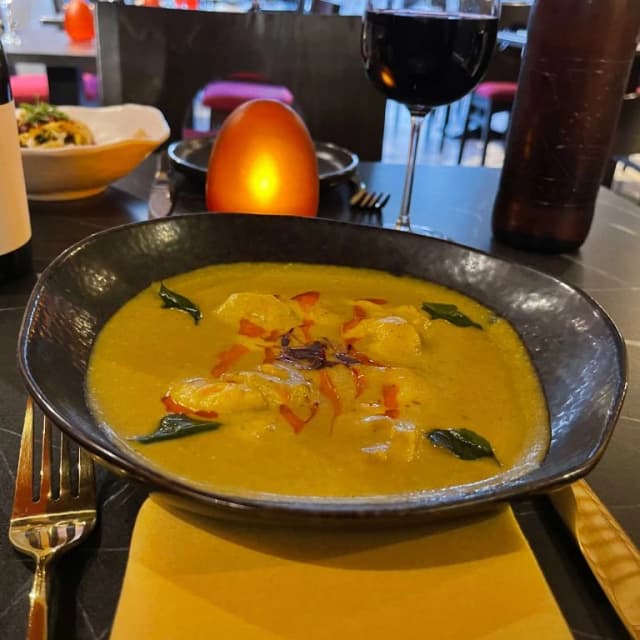 Sea Bass Nariyal Curry