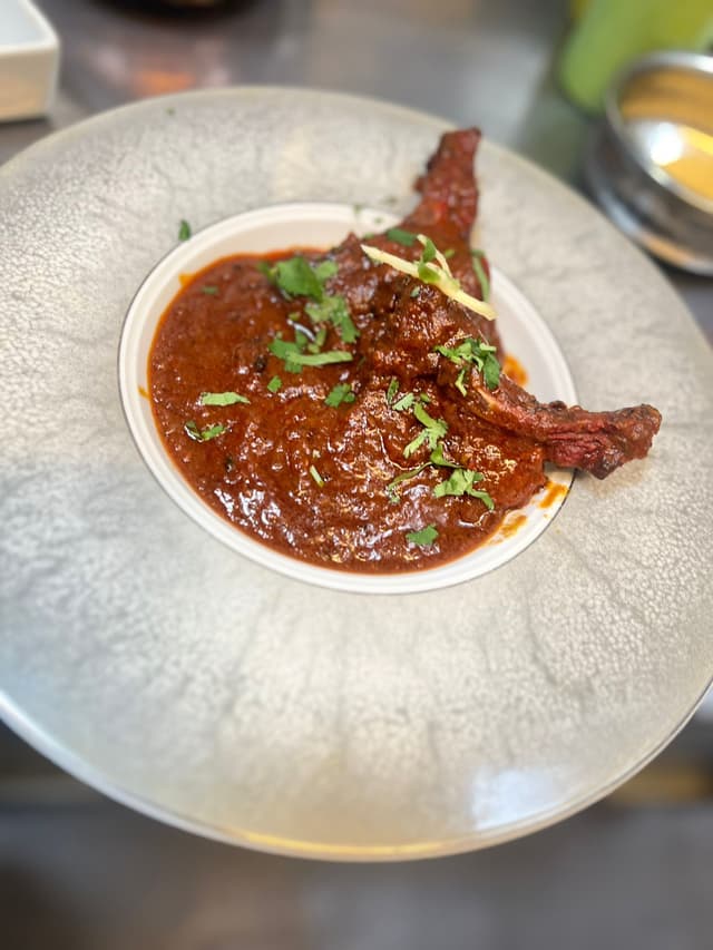 Gurkha Lamb Chops Masala Curry